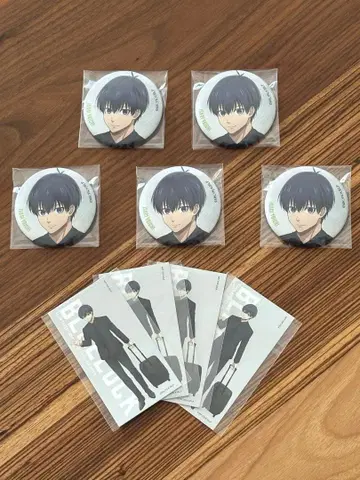 블루 록 베이스야드 도쿄 캔뱃지 이사기 요이치 특전 카드