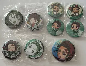 귀멸의 칼날 카마도 탄지로 캔뱃지 세트