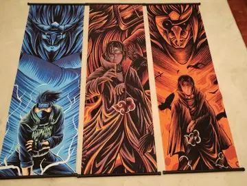 나루토 족자 5개 세트