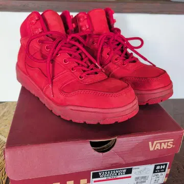 VANS V2552SNOW WORKER BEE 8H 레드