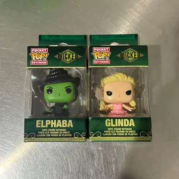 위키드 포켓팝 키체인 엘파바 그린드