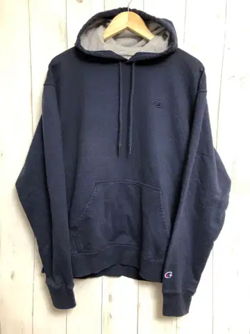 챔피온 챔피온 후디 맨투맨 L 네이비 s42