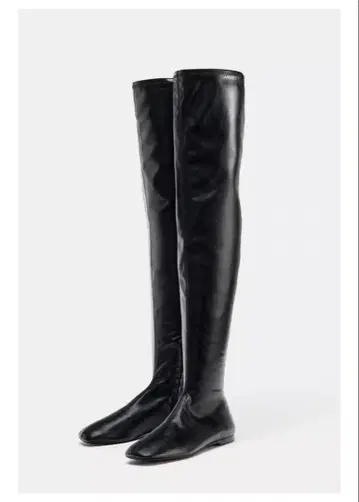 ZARA 니하이 부츠