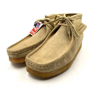 미사용품!! Clarks 클락스 왈라비 부츠 베이지 UK11