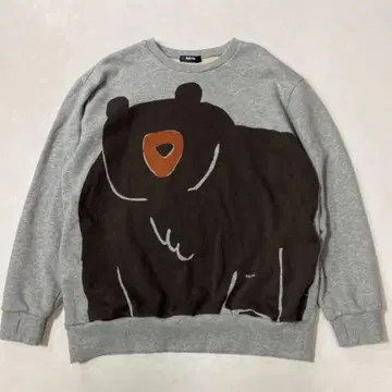 네넷 빅 베어 프린트 맨투맨