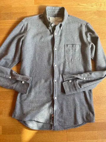 SUPERTANKS 그레이 플란넬 셔츠