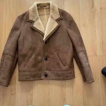 SCHOTT 샷 무스탕 자켓 사이즈 US42