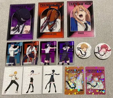 최종 가격 인하 체인소 맨 베이스 야드 도쿄 클리어 카드 메탈 카드