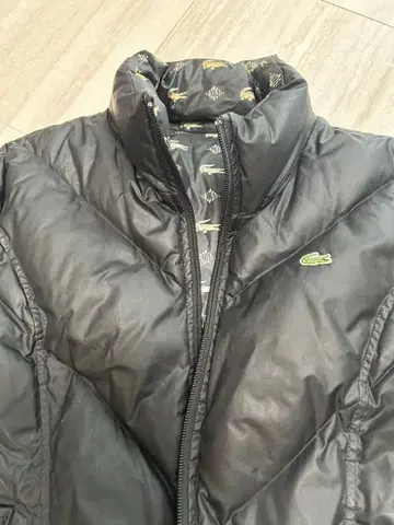 Lacoste 블랙 다운 자켓