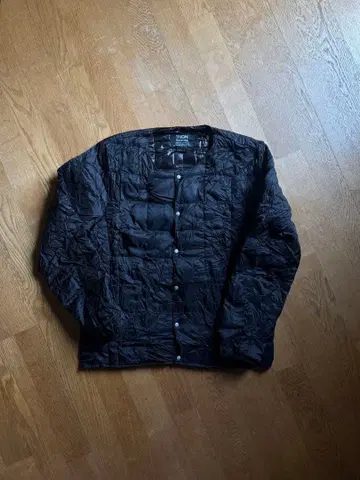 TAION 이너 다운 다운 자켓 L 블랙