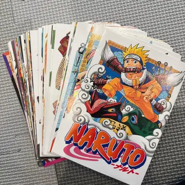 NARUTO전 코믹스 커버 전권 엽서 세트 75매