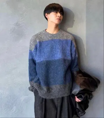 SINSS 울 블렌드 그라데이션 니트 완판템