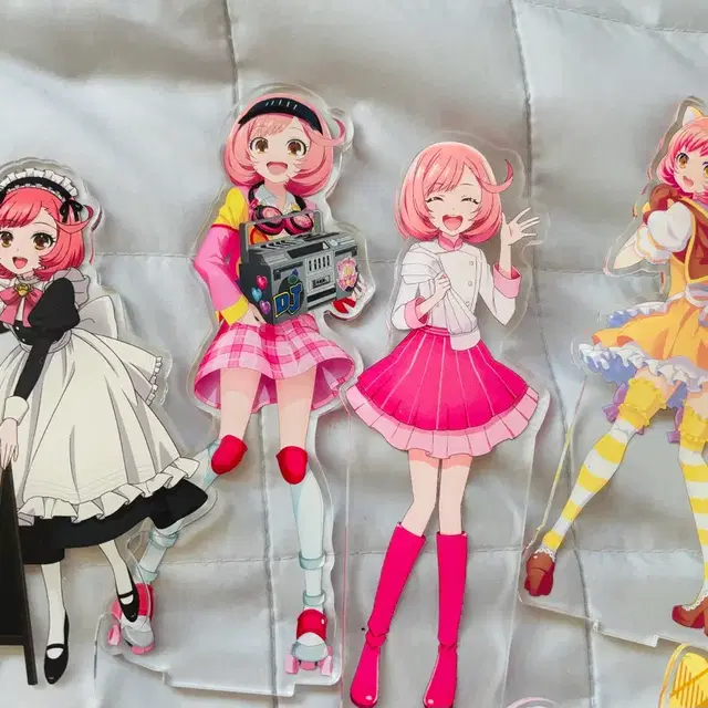 프리즘스톤 한나루 아크릴스탠드 프리티리듬 레인보우라이브