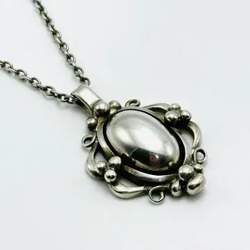 GEORG JENSEN 헤리티지 1989 이어 펜던트 목걸이