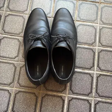 IRTIMAGE 블랙 가죽 드레스 슈즈