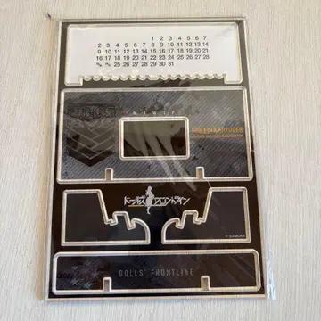 돌즈 프론트라인 탁상 아크릴 만년 달력 아크릴 스탠드