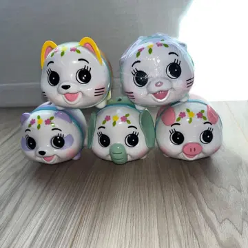 컬러풀 동물 저금통 세트