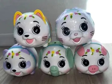 컬러풀 동물 저금통 세트