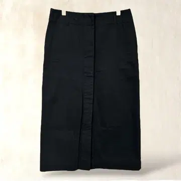 유나이티드 애로우즈 타이트 롱 스커트 M 블랙 히요쿠 버튼 앞 슬릿