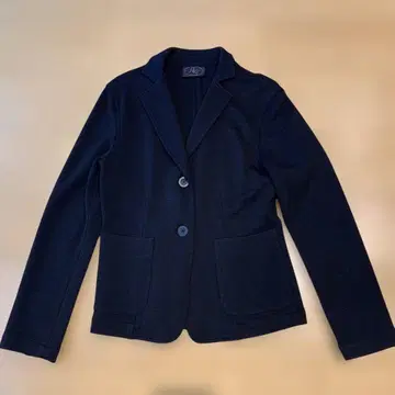 Silky 네이비 테일러드 자켓