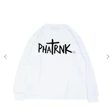 [ BASIC LOGO ] PHATRNK 팻랭크 백 프린트 롱T