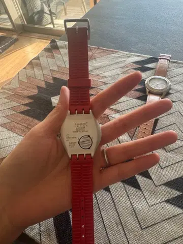 swatch 스와치 IRONY 아이로니 빨간색 레드 빈티지 새상품급