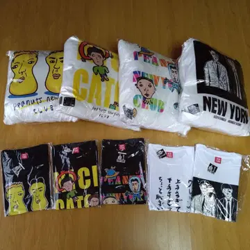 뉴욕 t셔츠 쿠션 예능인 야시키 시마사 굿즈