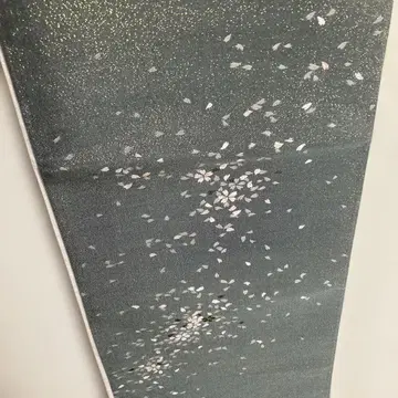 벚꽃 자수 후쿠로 오비