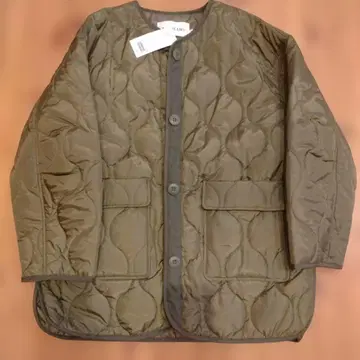 Ray BEAMS 올리브 퀼팅 자켓 사이즈 0