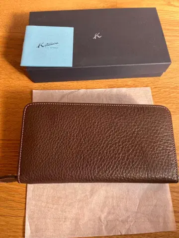 Kitamura 브라운 장지갑