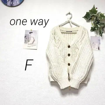10171-2 원웨이 one way 니트 가디건 F 아우터