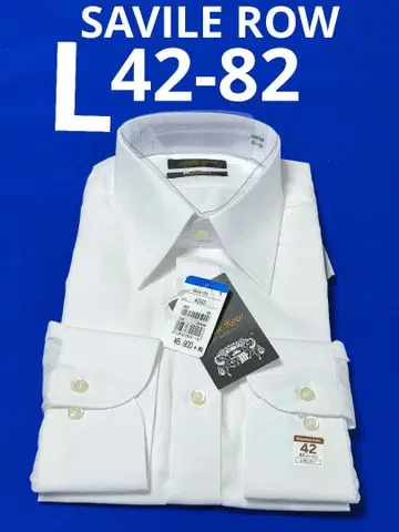 SAVILE ROW L 42-82 남성용 와이셔츠 긴팔