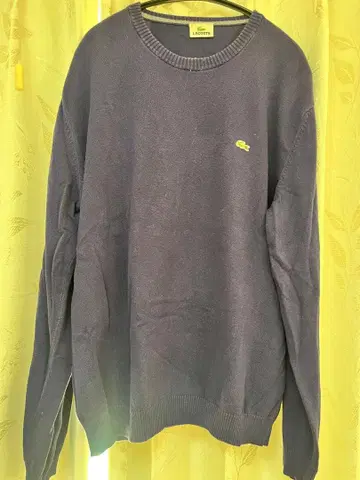 LACOSTE 블루 스웨터