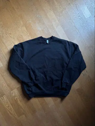 Los Angeles Apparel 14oz 맨투맨 상하의 블랙