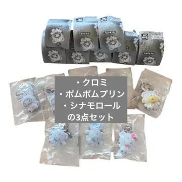 메지루시 액세서리 산리오 캐릭터즈 ~~ 3개 세트