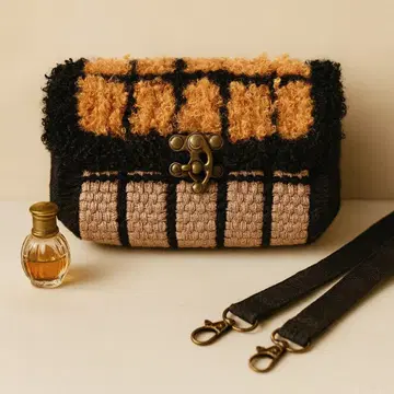 복슬복슬 겨울 백 핸드메이드 숄더 성숙/러블리 하나뿐인 아이템