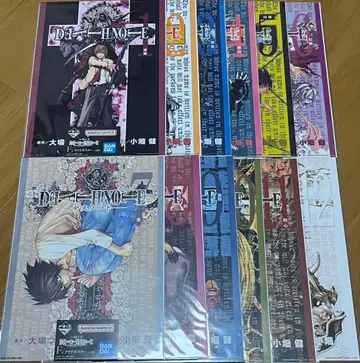 제일복권 데스노트 F상 클리어 포스터 컴플리트 세트