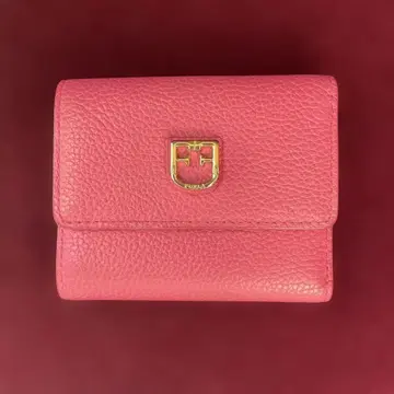 FURLA 훌라 3단 폴더형 지갑 핑크 컴팩트
