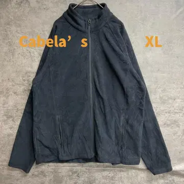 카벨라스 남성용 플리스 XL 블랙 풀 집업 무지 심플 [ 7414 ]