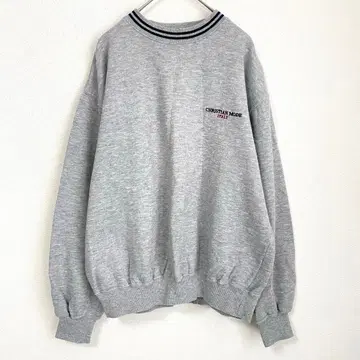 CHRISTIANMODE 빈티지 구제 의류 속기모 맨투맨 상의 그레이 M