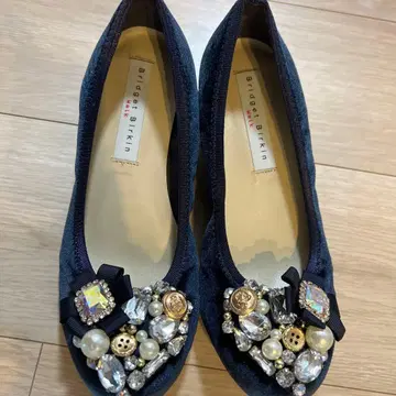 미사용 새상품 Bridget Birkin 네이비 신발