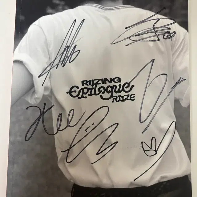 라이즈 친필 사인 에필로그 앨범 ) 쇼타로 은석 성찬 원빈 소희 앤톤