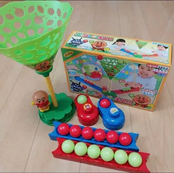 한정 판매! 현품 한정! 호빵맨 숲의 퐁퐁 공 넣기 완구 즐거운