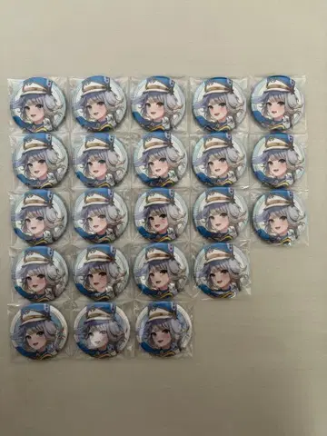 2nd Anniversary 시오바 루리 캔뱃지