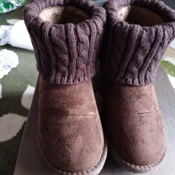 moz 어그 부츠 니트 커프 포함