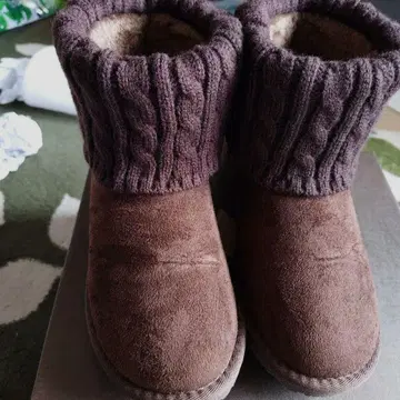 moz 어그 부츠 니트 커프 포함