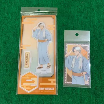 사쿠라 하루카 아크릴 스탠드 다이컷 스티커 WIND BREAKER