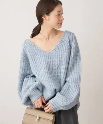 새상품 택 포함 ] Plage의 yak mix loose 니트