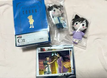 명탐정 코난 세가 럭키 쿠지 메모리얼 컷 코난 신이치 란 세트