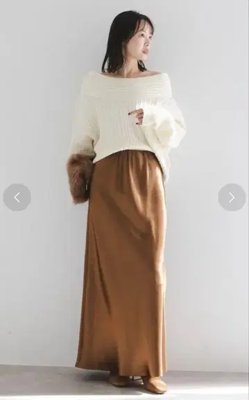 Noble 랜덤 리브 니트 풀오버